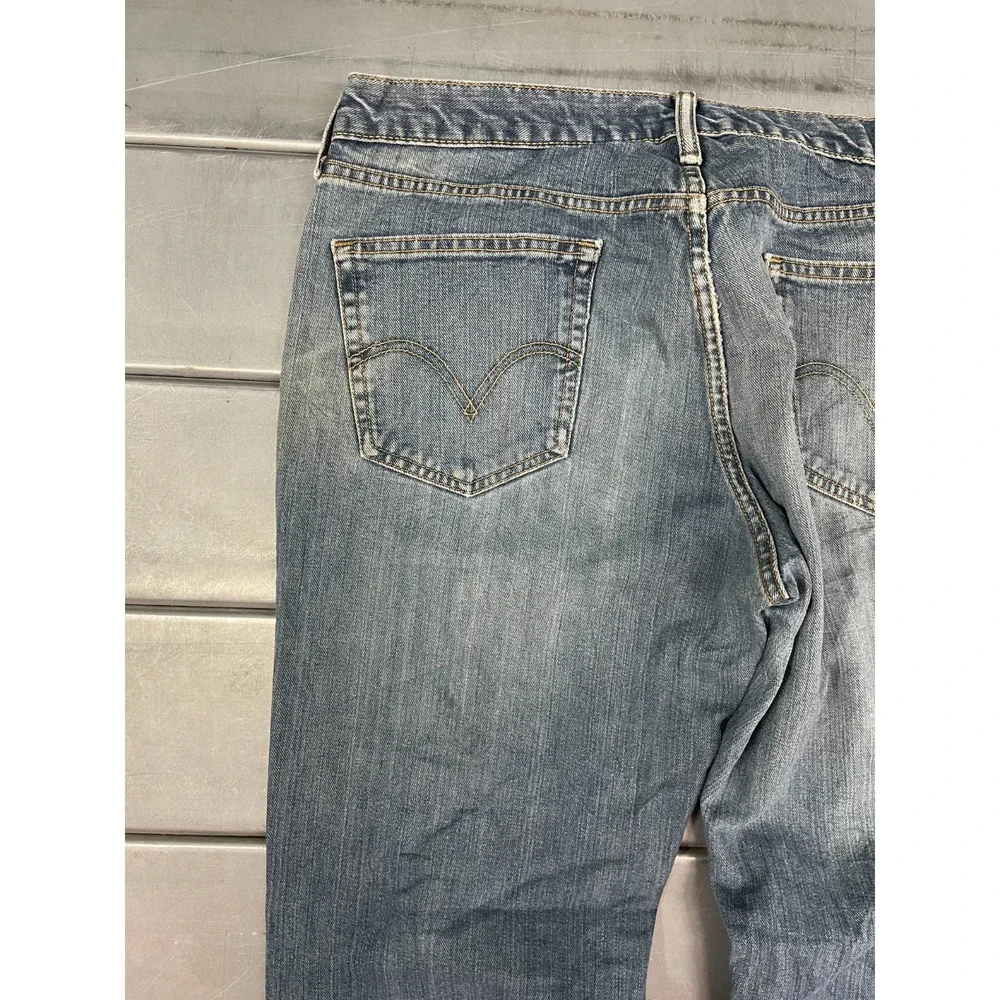Levis 559 Jeans Mens 36x30 Blue‎ Medium Wash Relaxed Straight Fit 100% Cotton